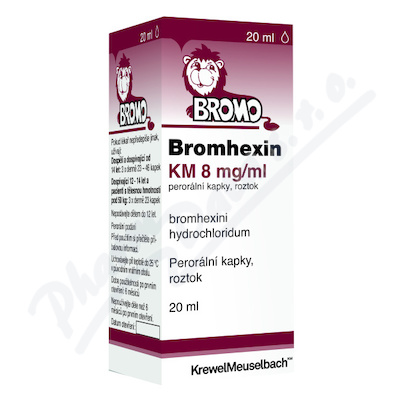 BROMHEXIN 8 KM kapky—1 x 20 ml
