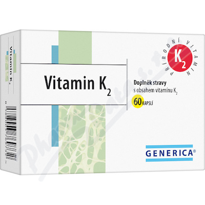 Generica Vitamín K2—60 kapslí