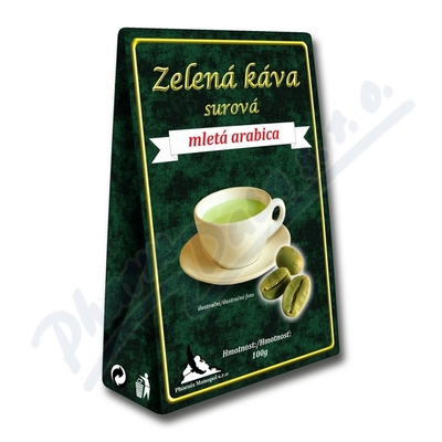 Zelená káva surová —100 g