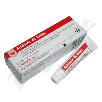 Aciclovir AL 50mg/g—dermální krém 2 g