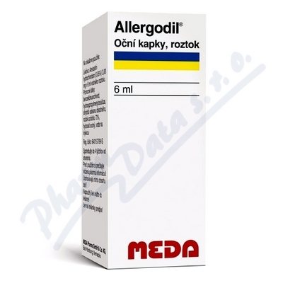 Allergodil 0,5mg/ml—oční kapky, 6ml