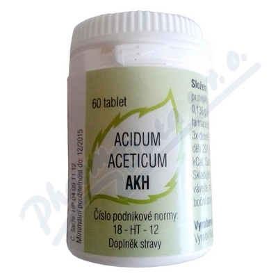 AKH Acidum aceticum—60 tablet