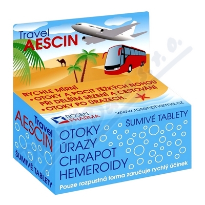 Rosen Travel Aescin—7 šumivých tablet