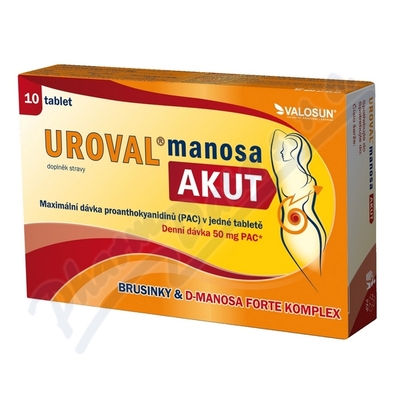 Uroval Manosa Akut—10 tablet