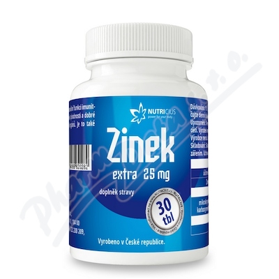 Zinek EXTRA 25 mg —30 tablet