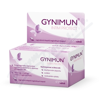 GYNIMUN Intim Care—10 vaginálních tobolek