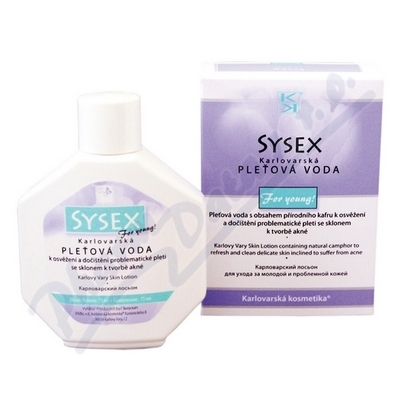 Sysex pleťová voda—75 ml