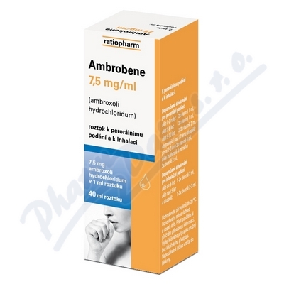 Ambrobene 7,5mg/ml—roztok 40 ml