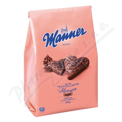 Manner Rum Herzen—300 g