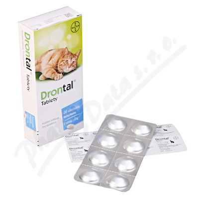 Drontal pro kočky—24 tablet