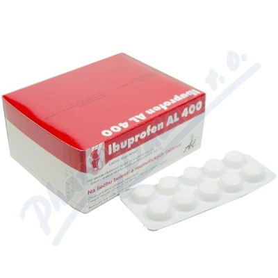 Ibuprofen AL 400 —100 potahovaných tablet