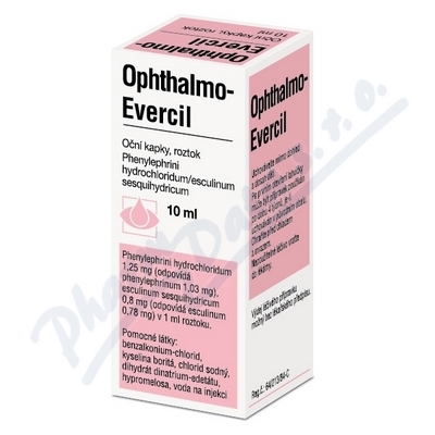 Ophthalmo-Evercil—oční kapky 10 ml