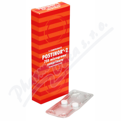 Postinor-2 75 mcg—2 tablety