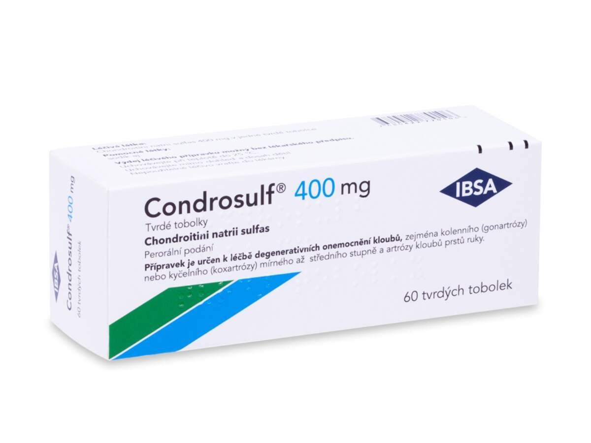 Condrosulf 400 mg—60 tvrdých tobolek
