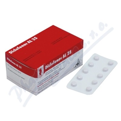 Diclofenac AL 25 —100 tablet