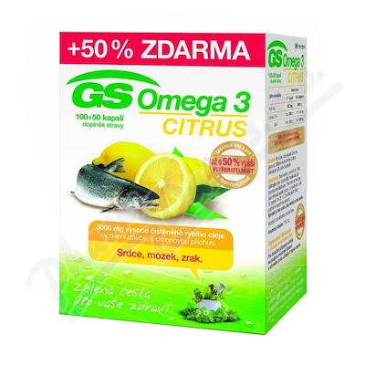GS Omega 3 Citrus—100+50 tobolek