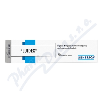Generica Fluidex—20 šumivých tablet
