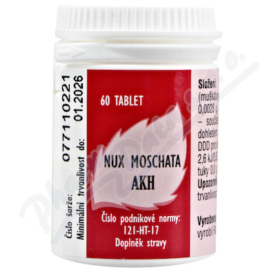 AKH Nux Moschata—60 tablet