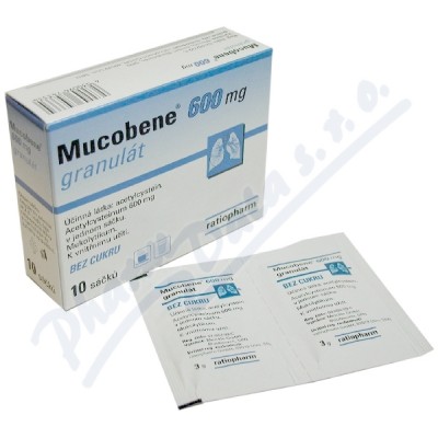 Mucobene 600 mg —10 sáčků