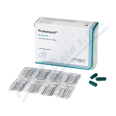 Prokanazol 100mg—28 tvrdých tobolek