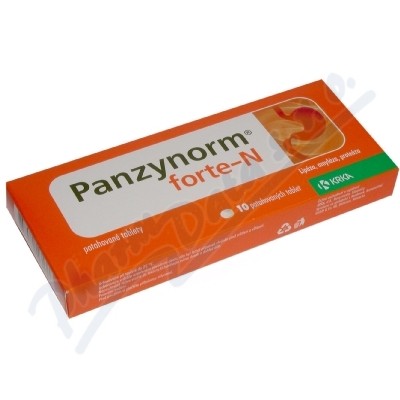 Panzynom forte-N—10 tablet