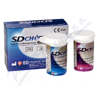 SD-Check Gold Testovací proužky pro glukometr 50 ks