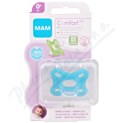 MAM Comfort 0m+—dudlík silikon 1 ks