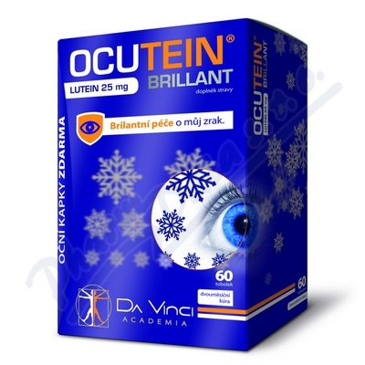 Ocutein Brillant Lutein 25mg DaVinciAcademia—60 tobolek