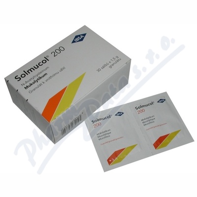 Solmucol 200 mg—30 sáčků