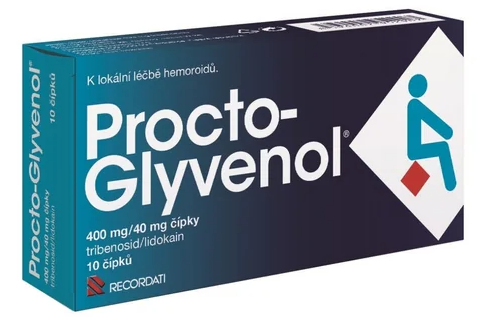 Procto-Glyvenol—10 čípků