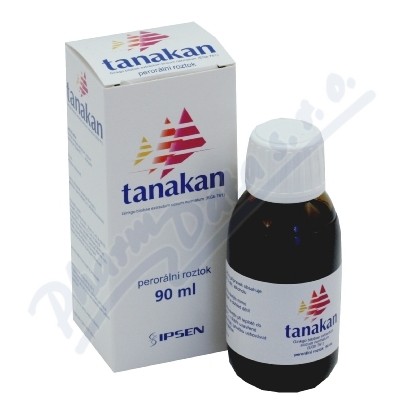 Tanakan roztok —90 ml