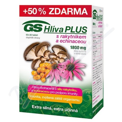 GS Hlíva Plus—60+30 tablet