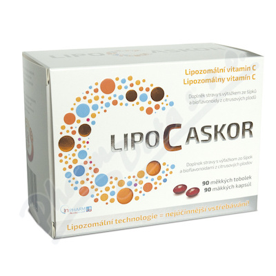 Lipo C Askor —90 měkkých tobolek