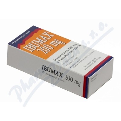 IbuMax 200 mg—30 potahovaných tablet