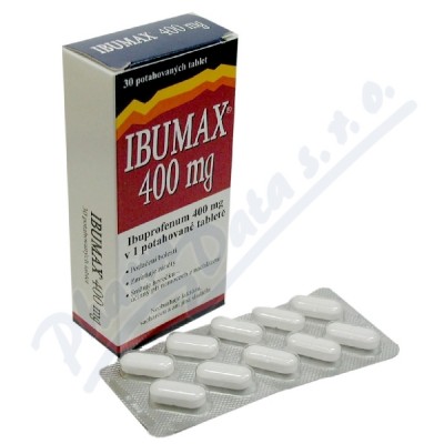 IbuMax 400 mg—30 potahovaných tablet