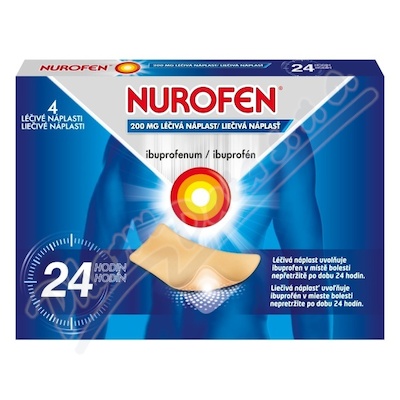 Nurofen 200mg—4 léčivé náplasti
