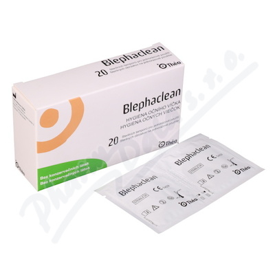 Blephaclean —20 sterilních tamponů