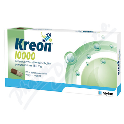 Kreon 10 000—20 tvrdých tobolek