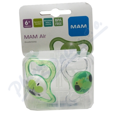 MAM Air 6m+—dudlík silikon 2 ks