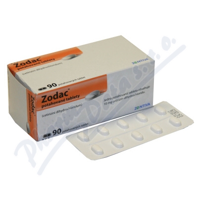 Zodac 10 mg—90 tablet 