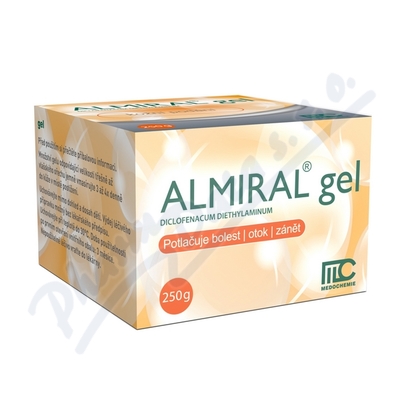 Almiral gel—gel 250 g