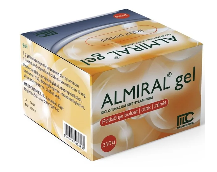 Almiral gel—gel 250 g