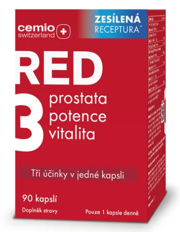 Cemio RED3—90 tobolek Novinka ČR/SK