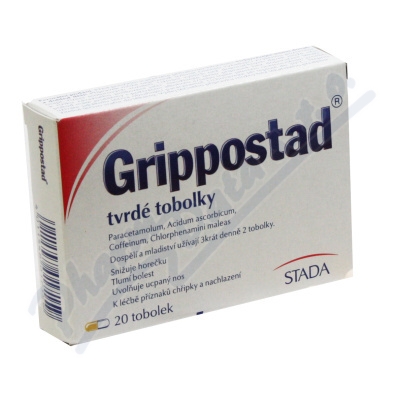Grippostad—20 tvrdých tobolek
