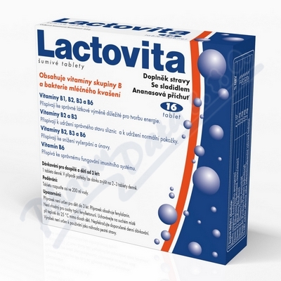 Lactovita—16 šumivých tablet