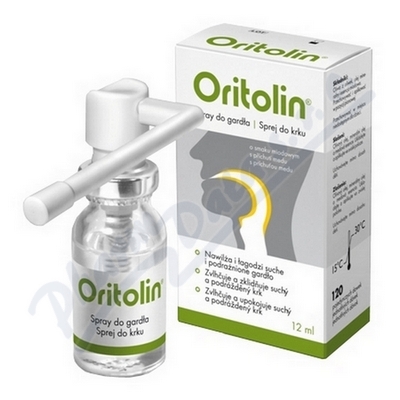 Oritolin—sprej do krku 12 ml