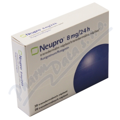 Neupro —Transdermální náplast 8g/24h, 28x18mg