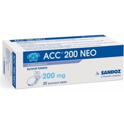 ACC NEO 200mg—20 šumivých tablet