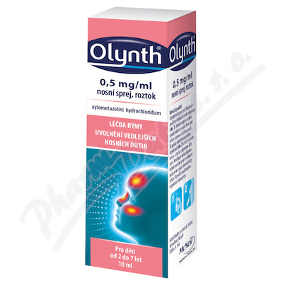 Olynth 0,05% 0,5mg/ml—nosní sprej 10ml