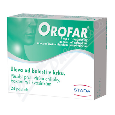 Orofar—24 pastilek